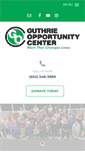 Mobile Screenshot of guthrieopportunitycenter.org